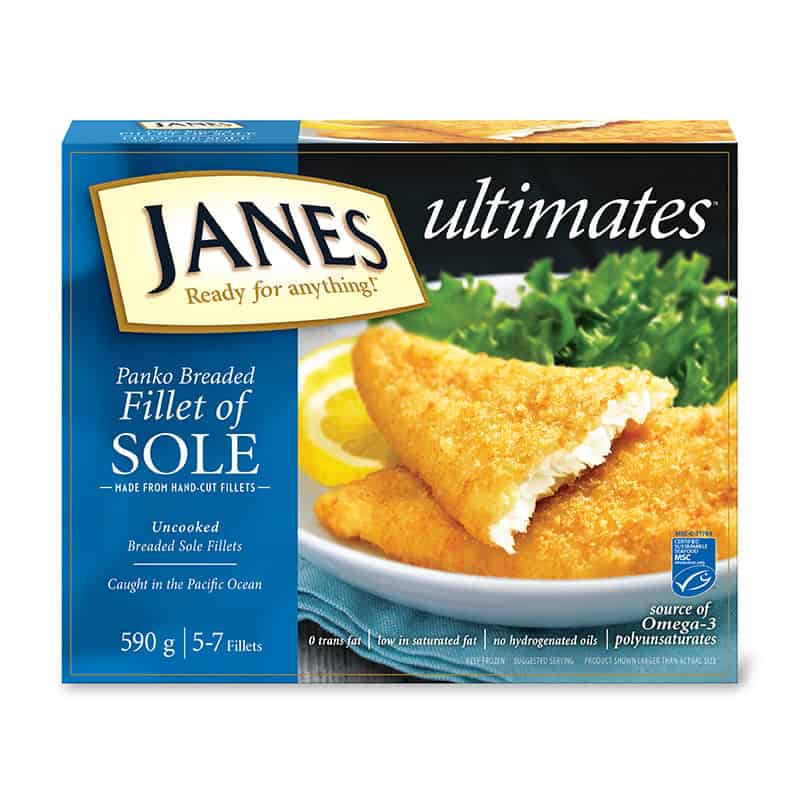 <span>ultimates</span> Breaded Fillet of Sole