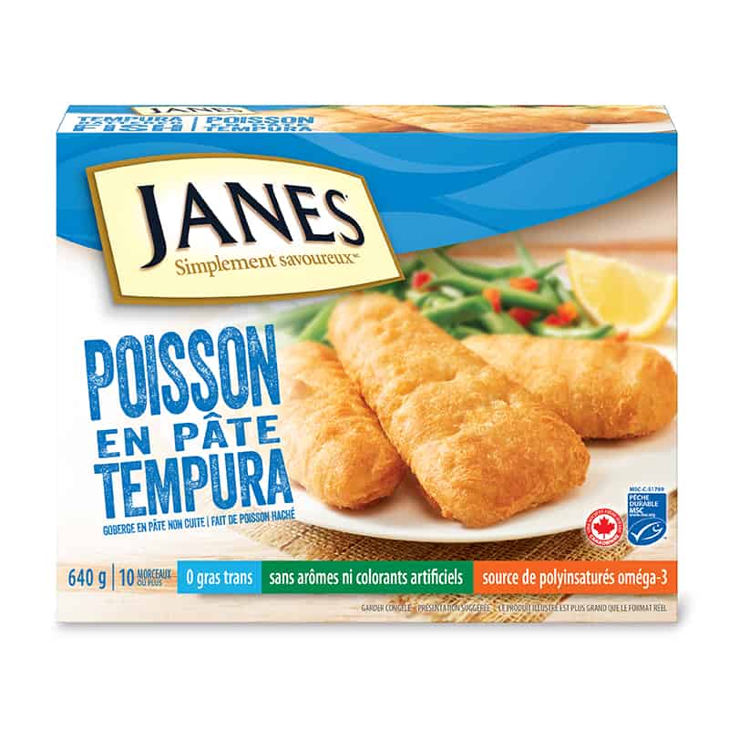 Tempuras de poisson