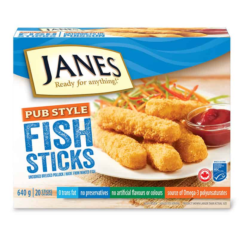 Pub Style Fish Sticks
