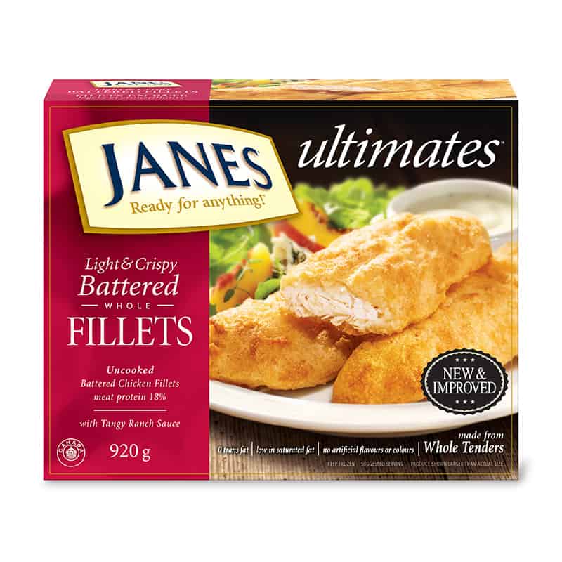 <span>ultimates</span> Battered Chicken Fillets