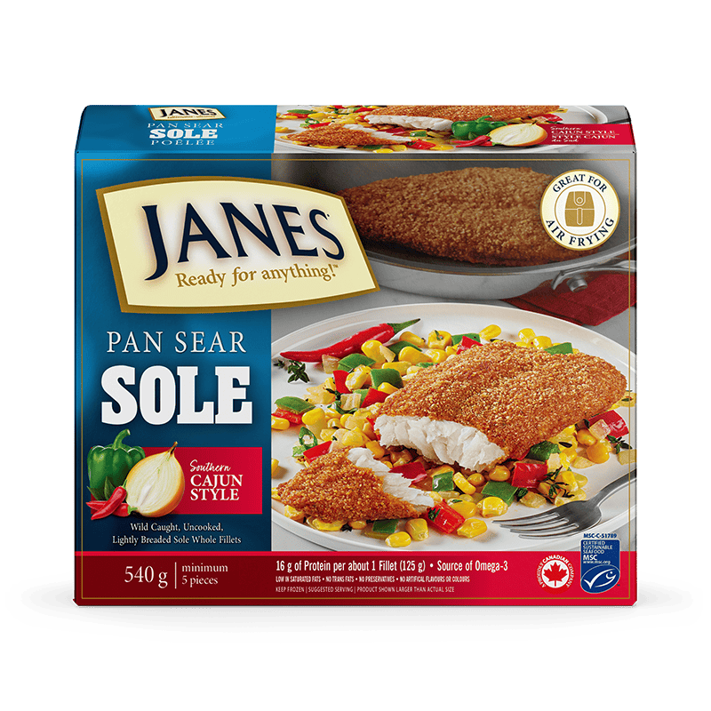 Lightly Dusted Sole – Southern Cajun Style