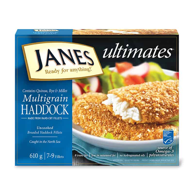 <span>ultimates</span> Multigrain Breaded Haddock Fillets