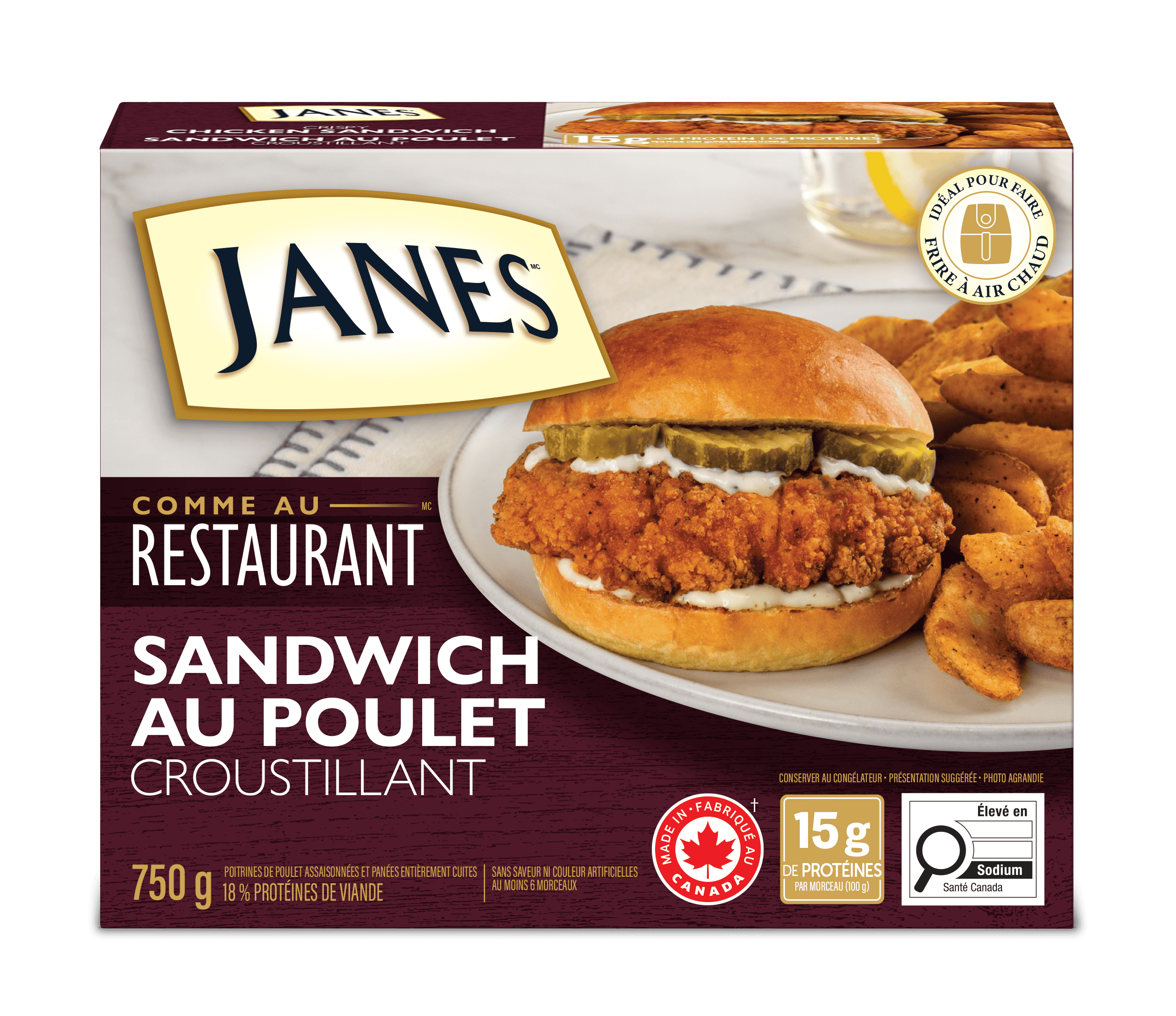 Comme au Restaurant Sandwich Au Poutlet Croustillant