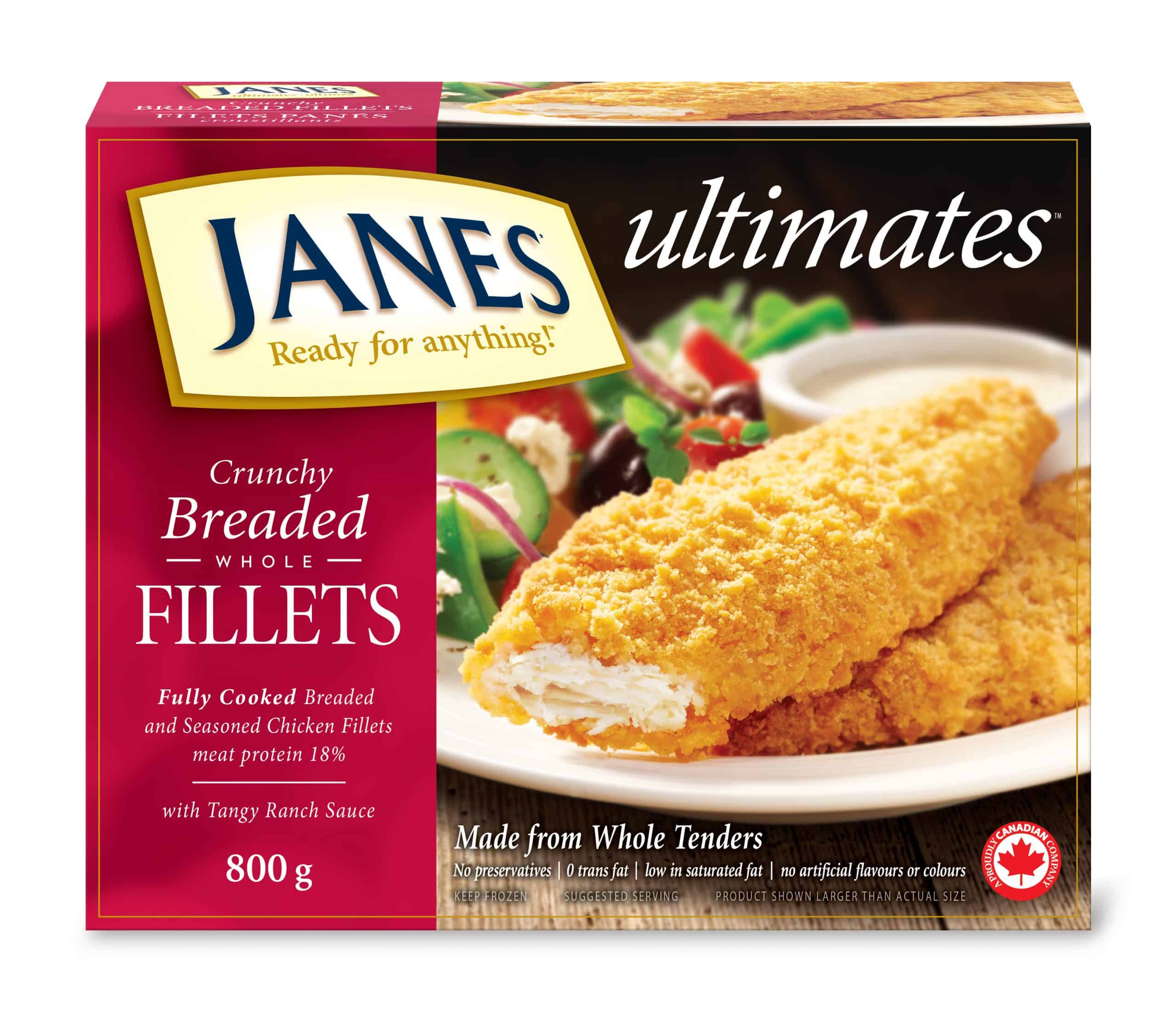 Ultimates Breaded Chicken Fillets Janes Ready For Anything