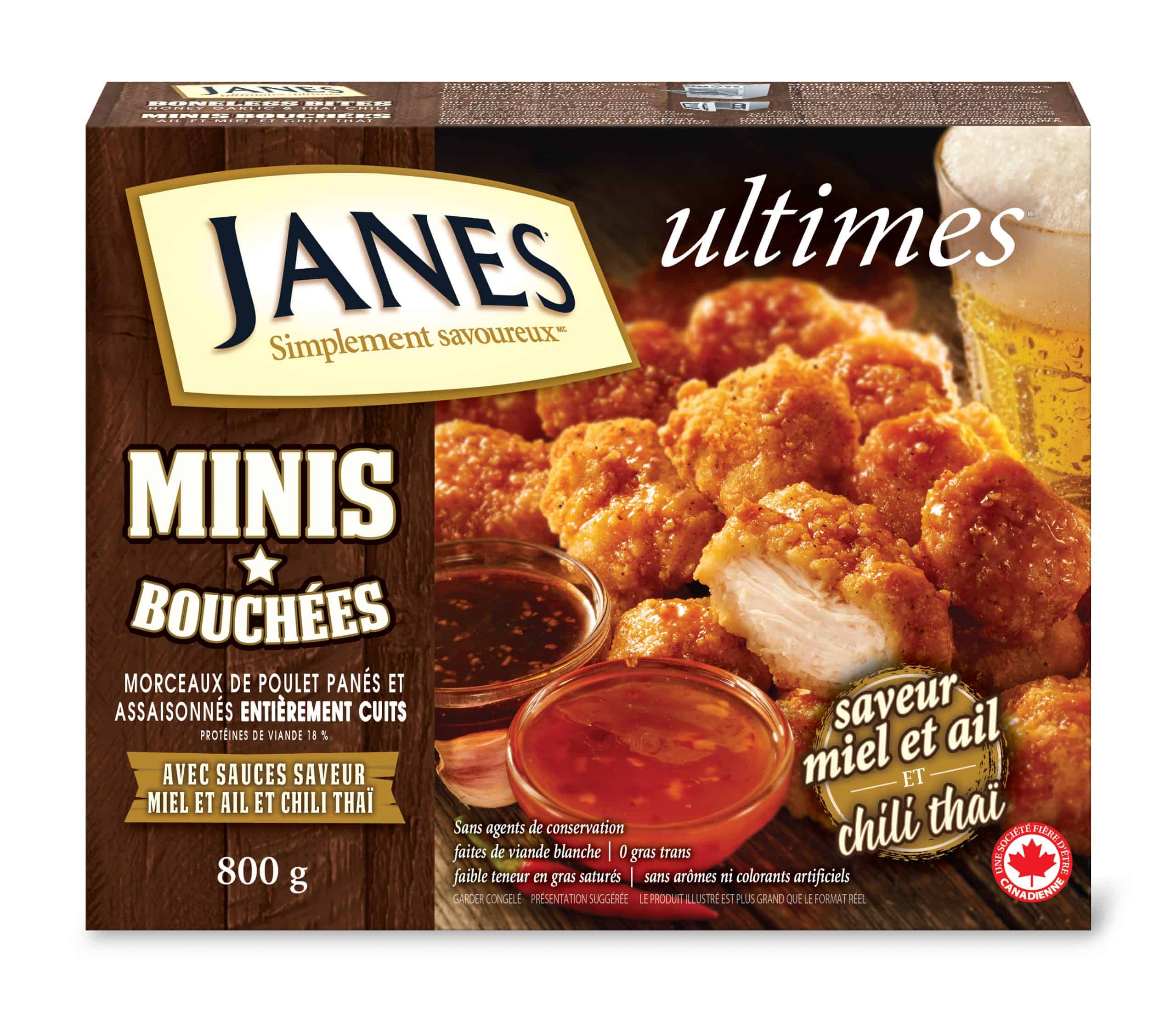 Bouchées miel et ail <span> ultimes </span>, sauce chili à la thaï