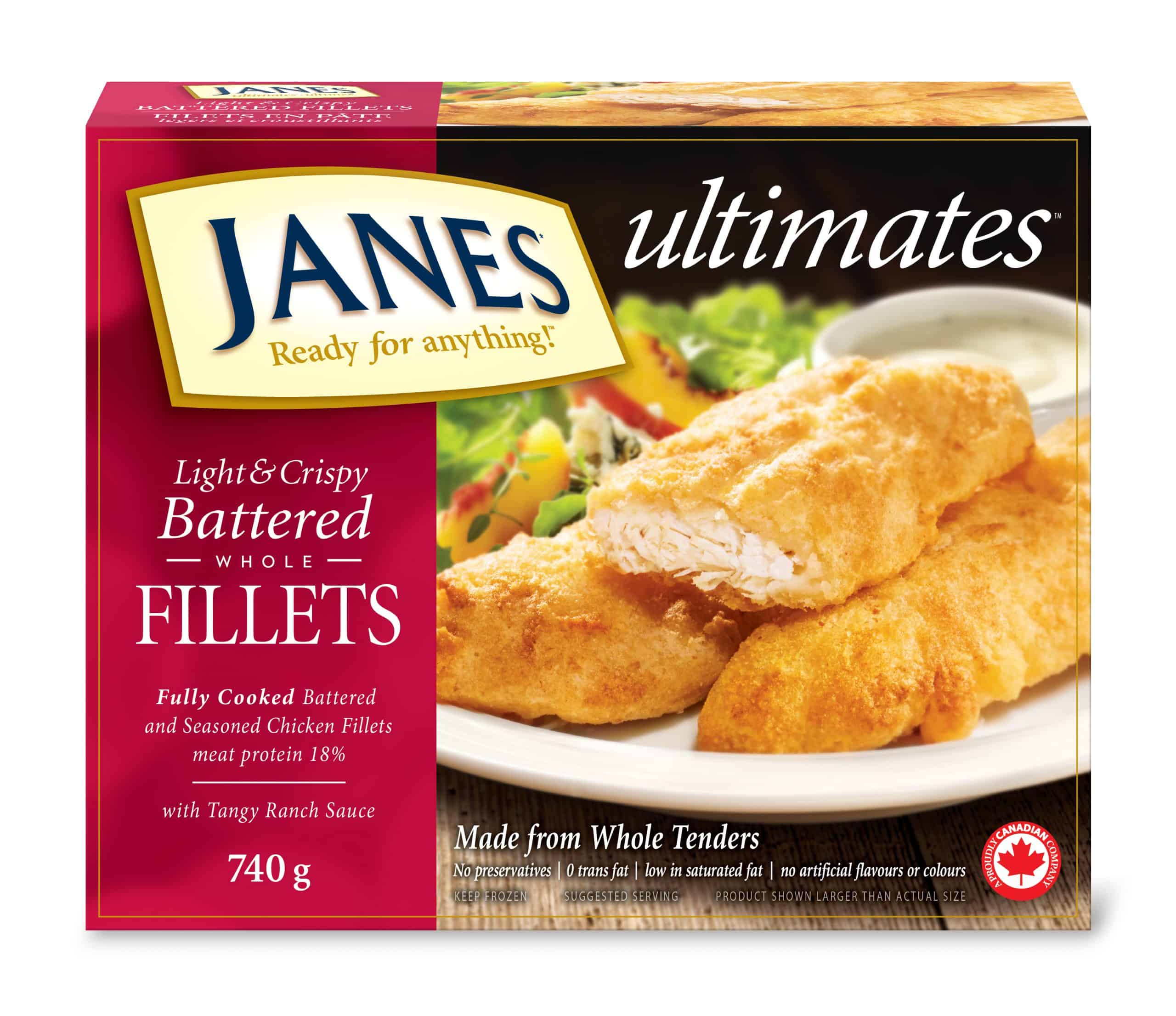 <span>ultimates</span> Battered Chicken Fillets