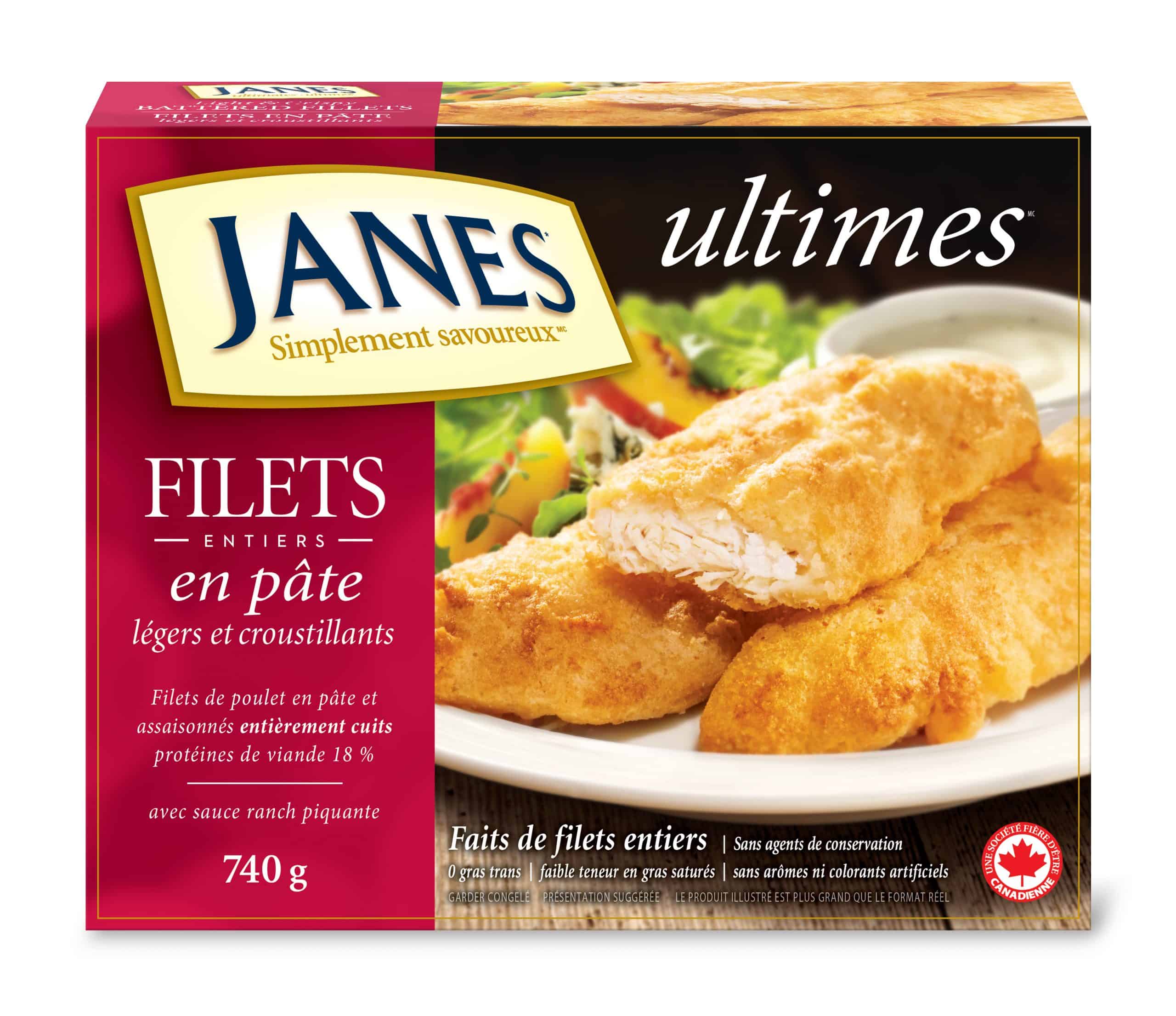 Filets de poulet <span>ultimes</span> en pâte à frire