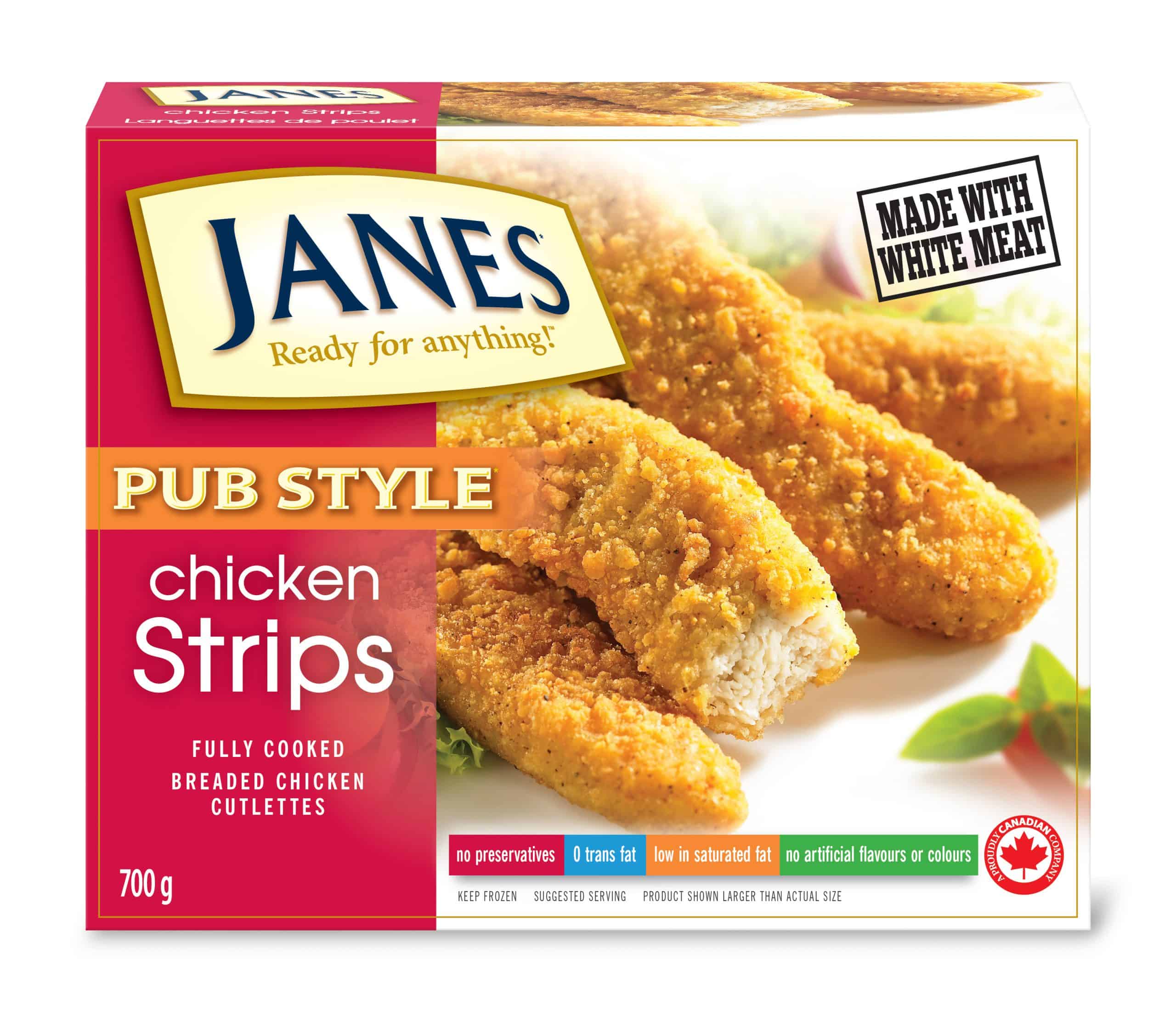 Pub Style Chicken Strips - Janes® Ready for Anything!