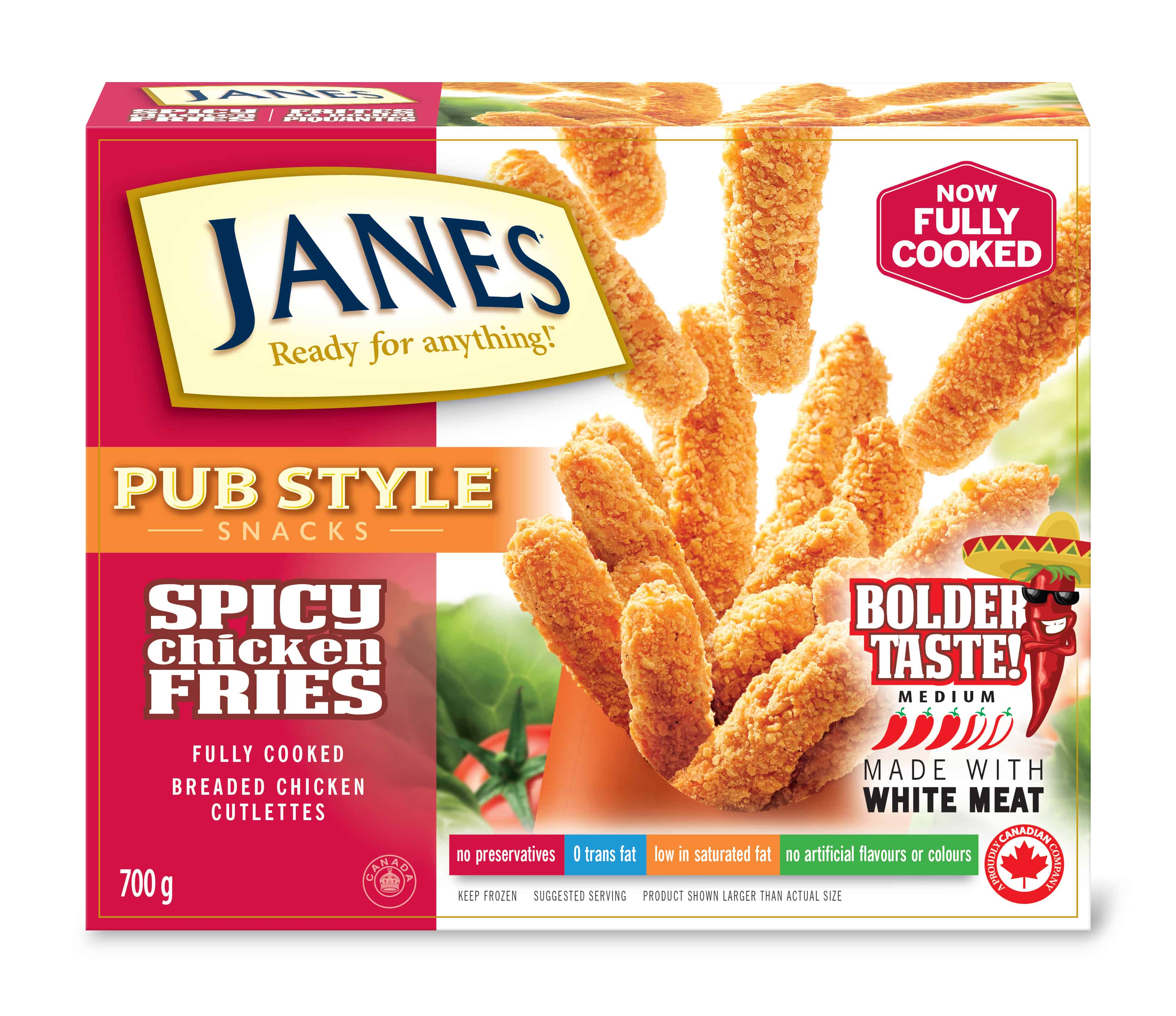 Pub Style Chicken Spicy Fries