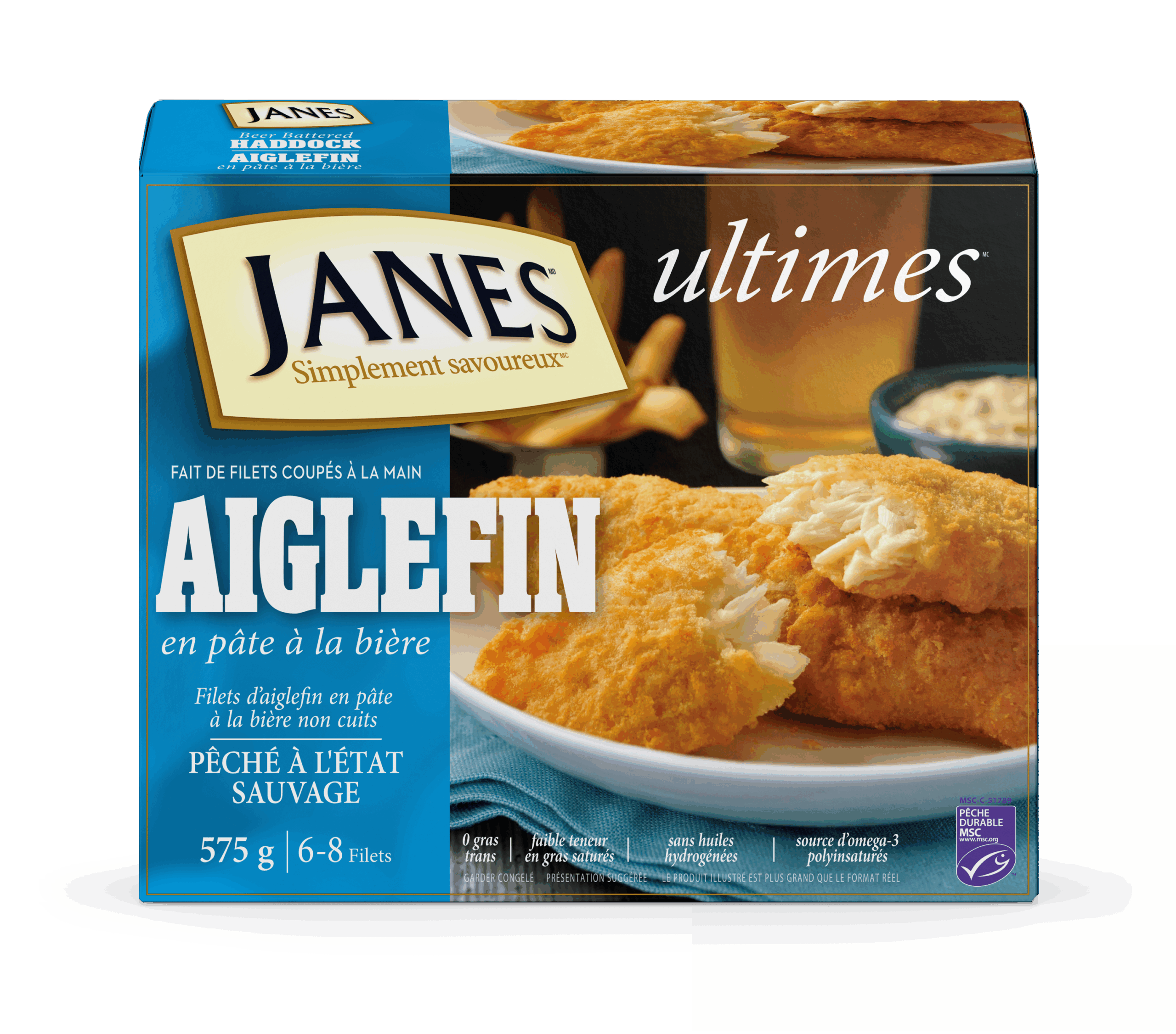 Filets d’aiglefin en pâte à la bière<span>ultimes</span>
