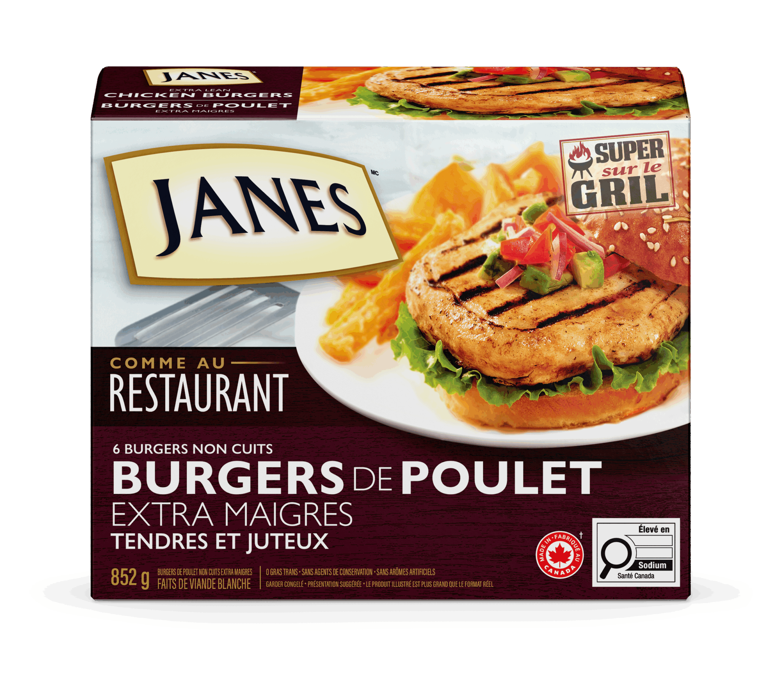 Hamburgers Comme au Restaurant tendres et savoureux