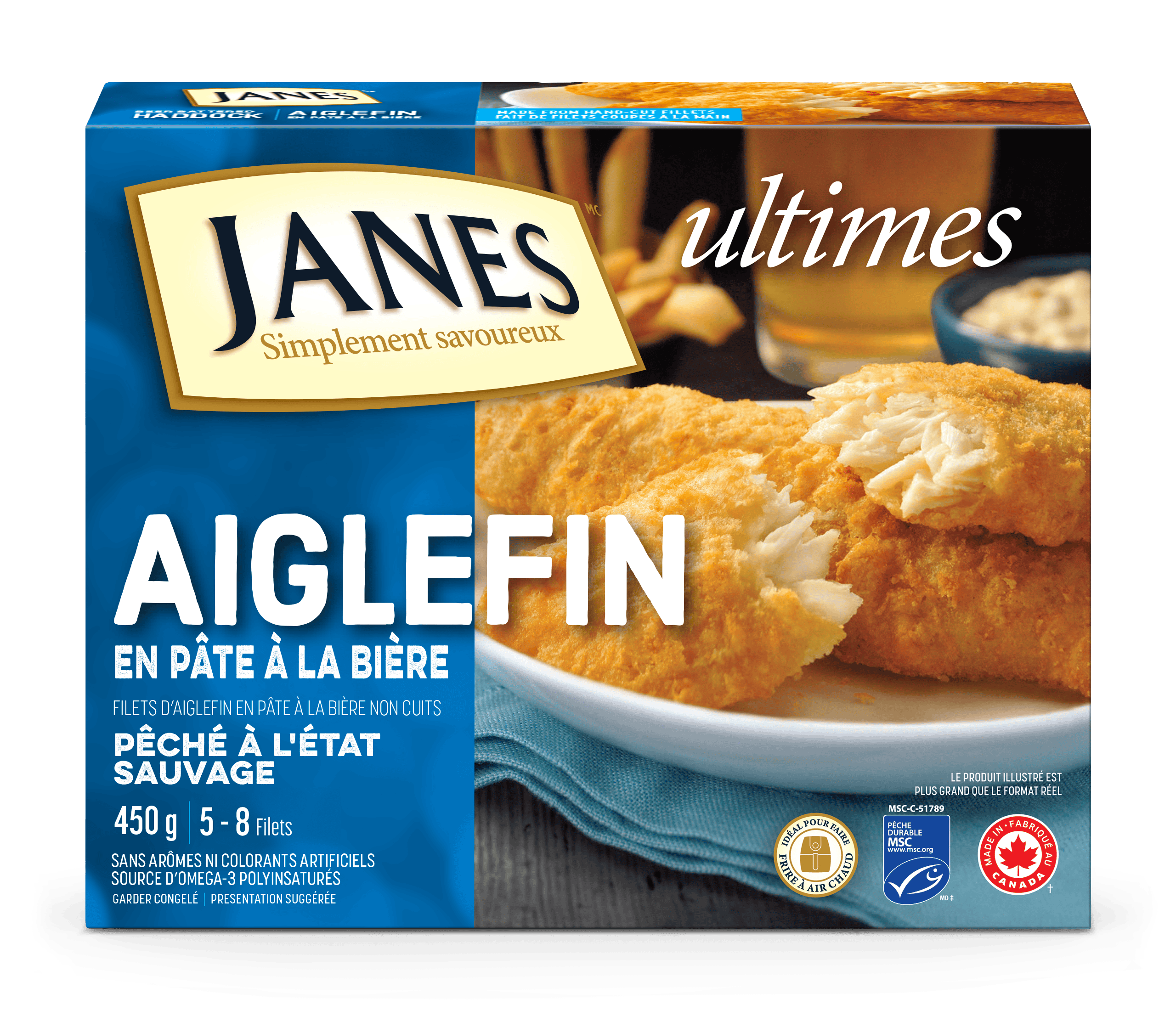 Filets d&rsquo;aiglefin en pâte à la bière<span>ultimes</span>
