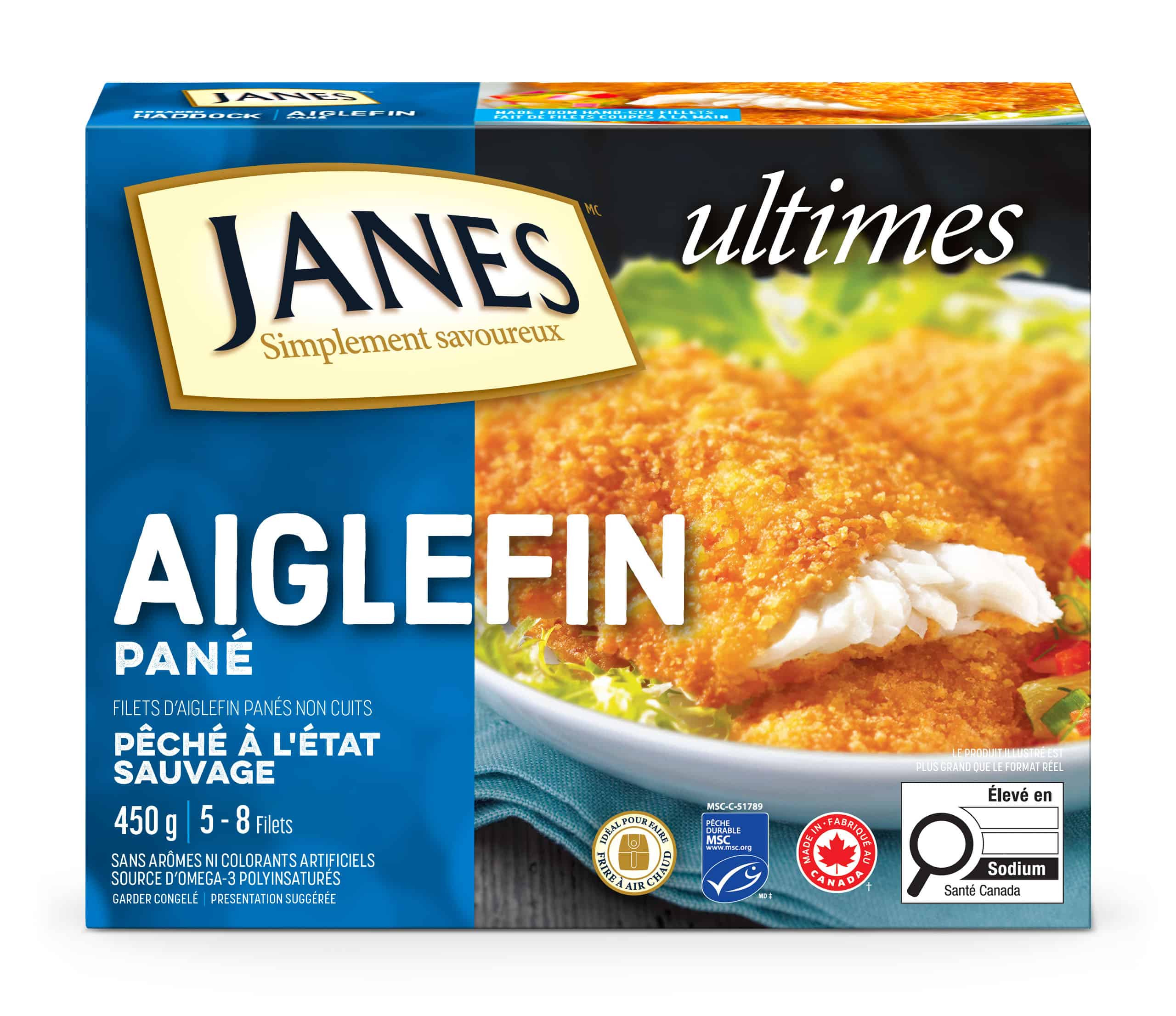 Filets d&rsquo;aiglefin panés <span>ultimes</span>