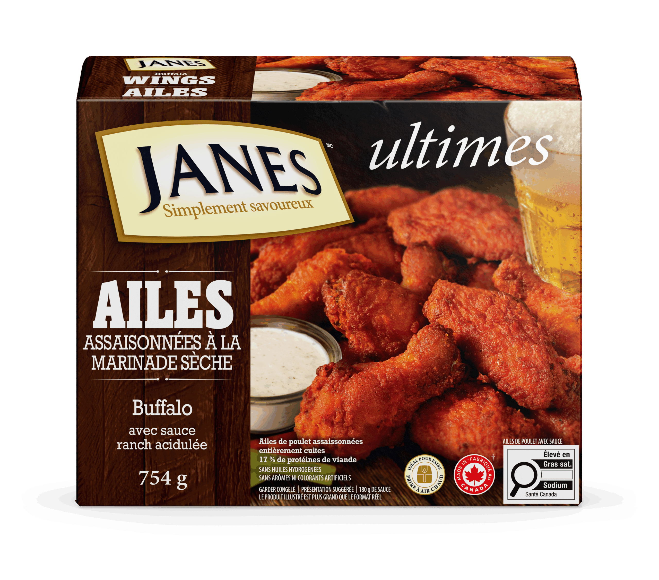 Ailes de poulet à la mode de Buffalo <span>ultimes</span> 
