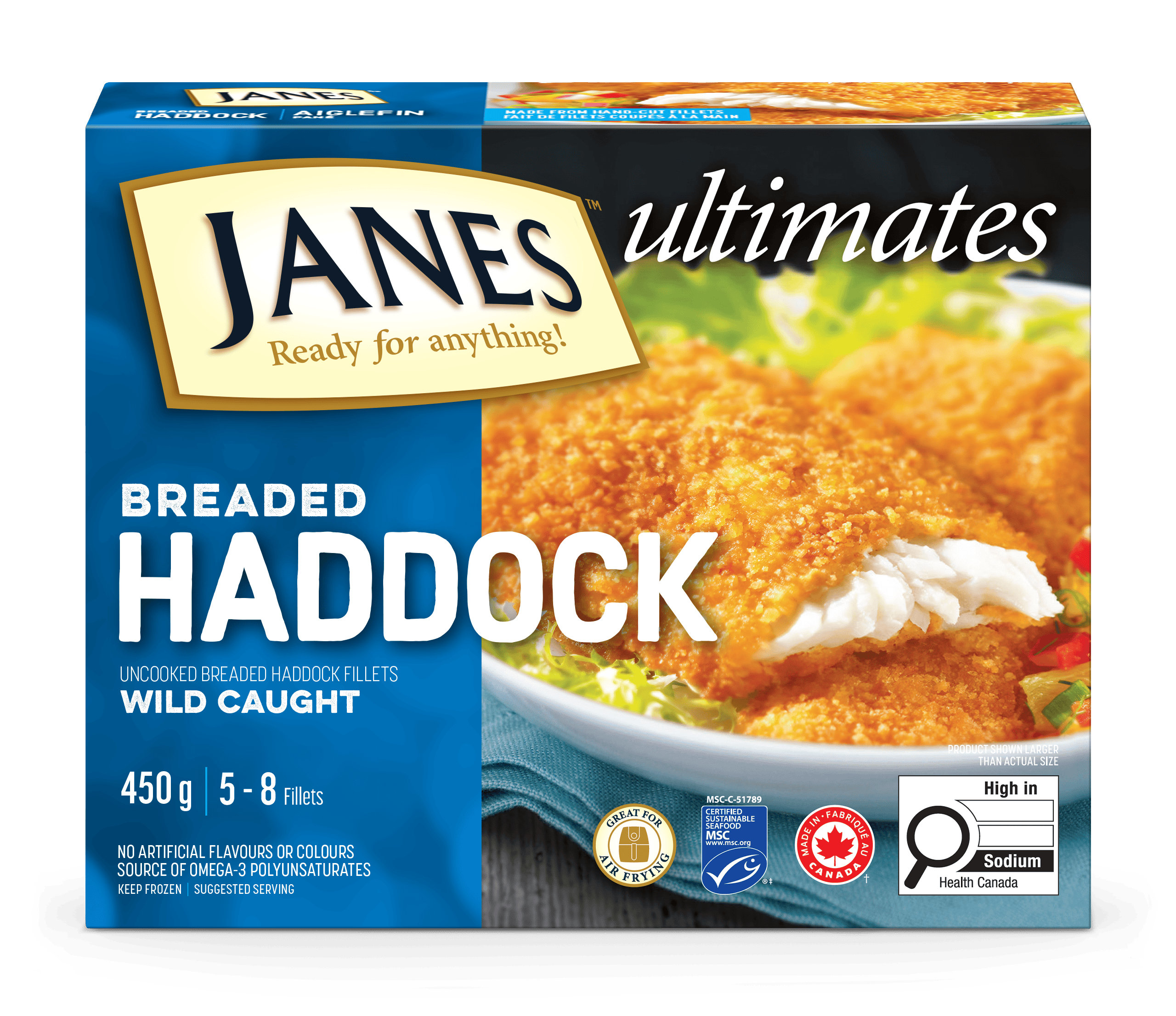 <span>ultimates</span> Breaded Haddock Fillets