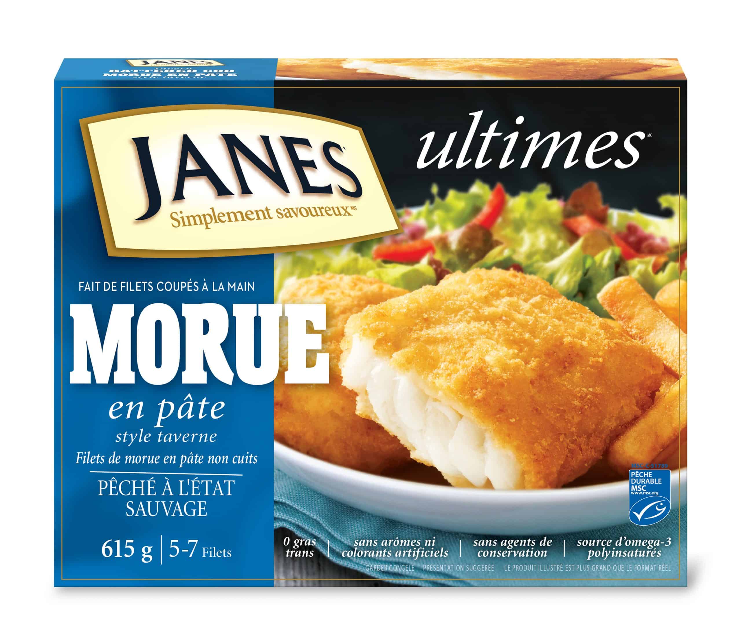 Filets de morue panés <span>ultimes</span> de style taverne