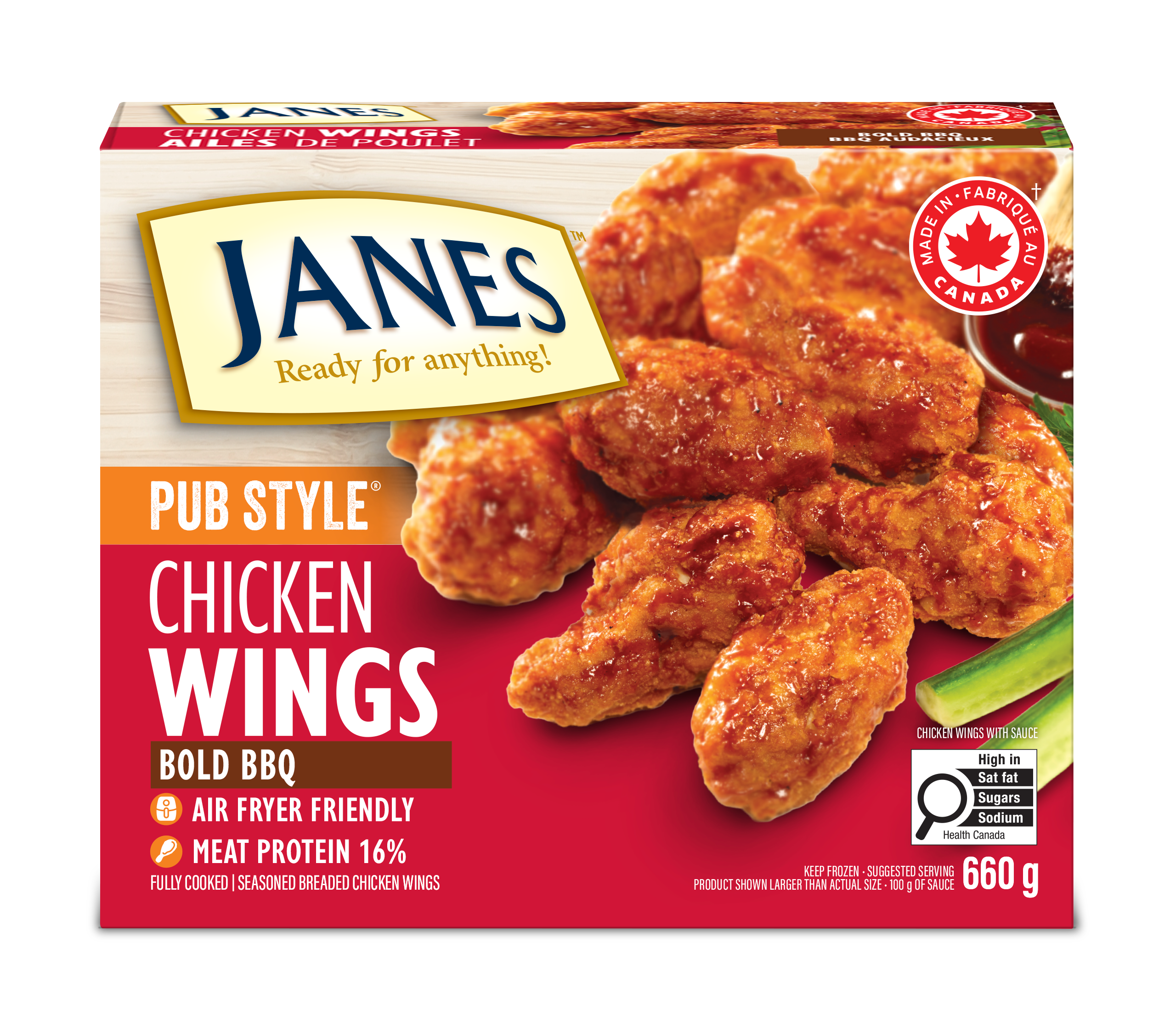 Pub Style BBQ Chicken Wings