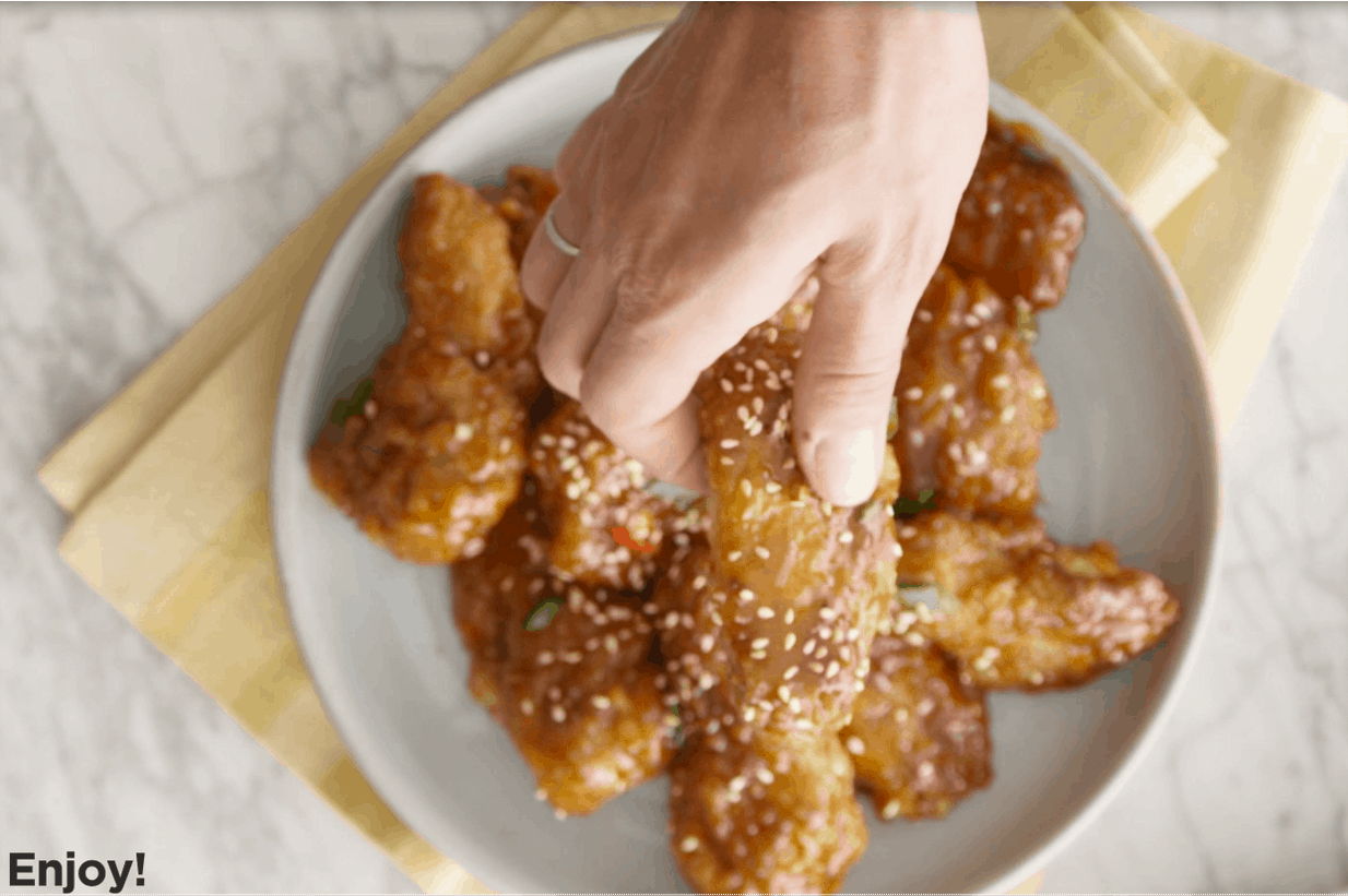 Pub Style Wings Stir Fry