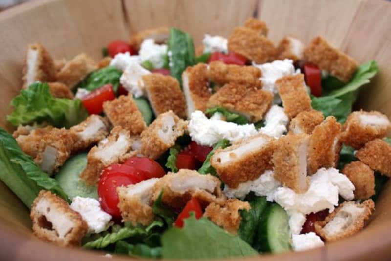 Easy Greek Chicken Salad