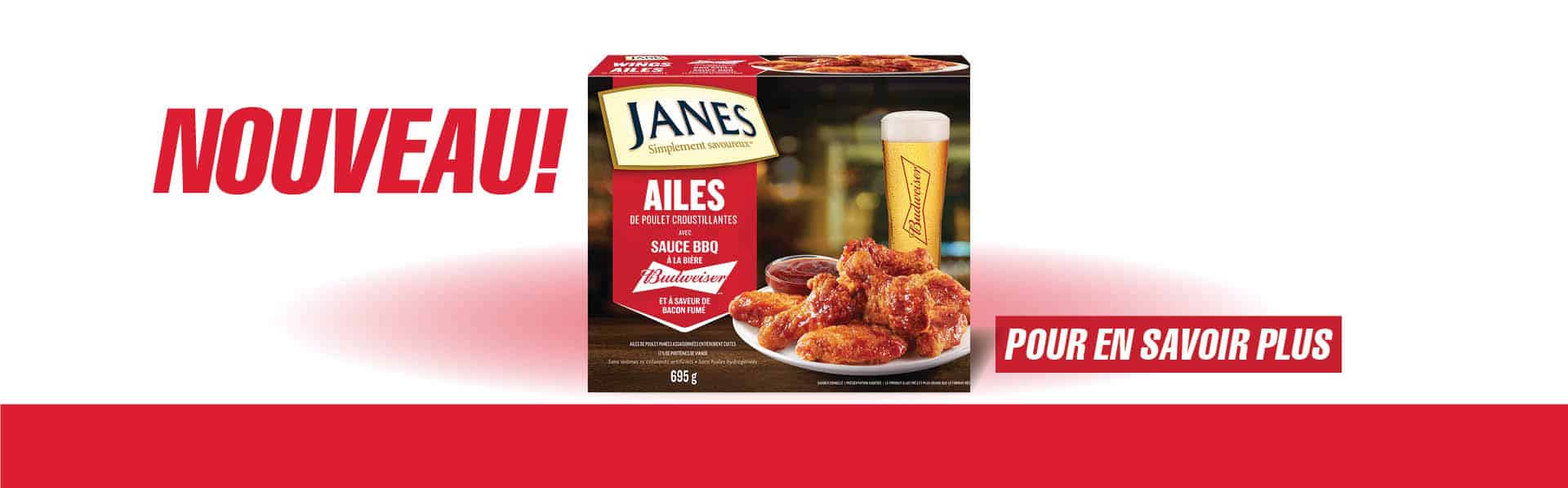 Ailes de poulet croustillantes avec sauce BBQ à la bière Budweiser