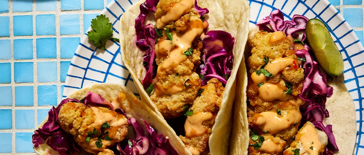 Bang Bang Chicken Tacos