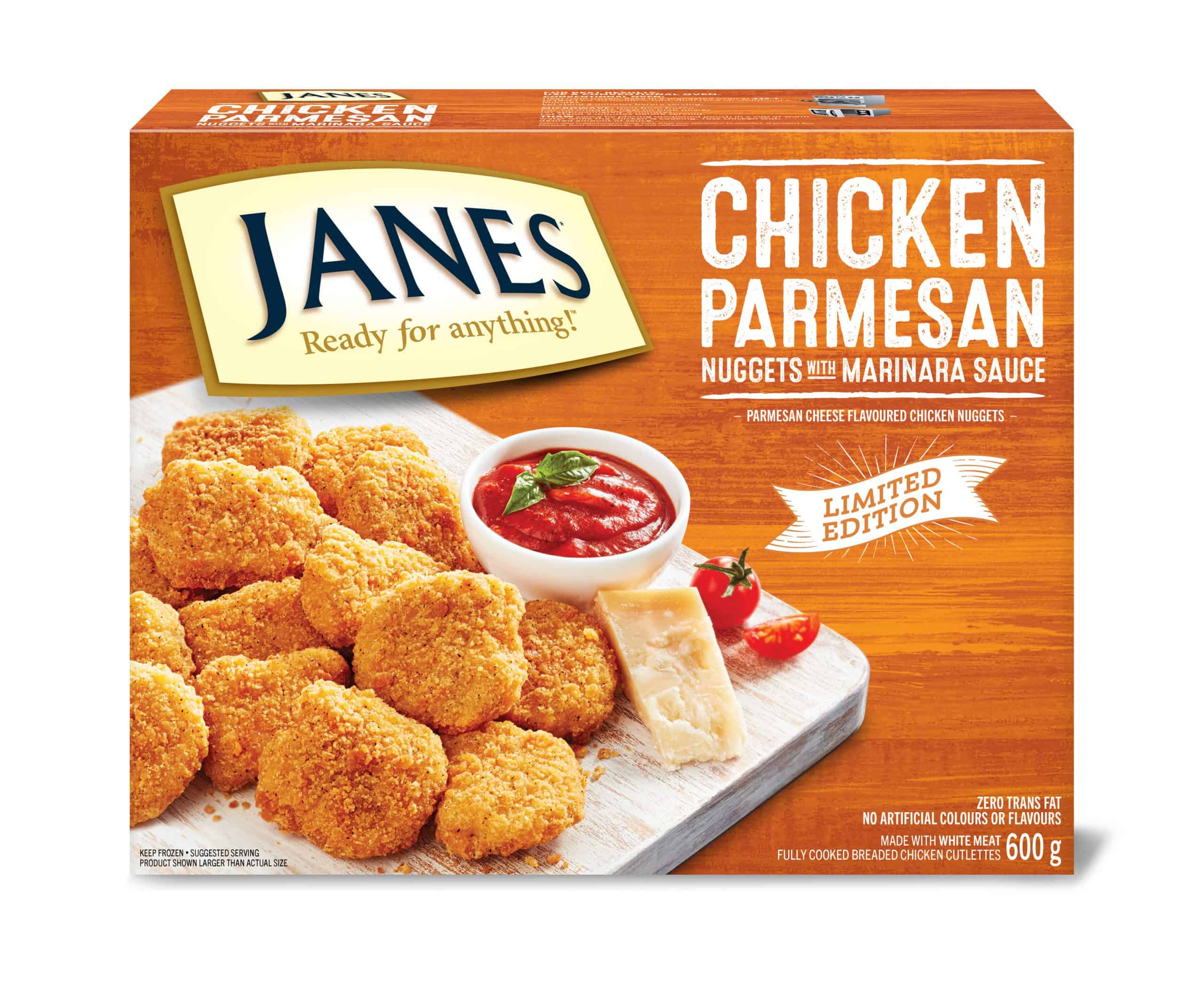 Chicken Parmesan Nuggets with Marinara Sauce