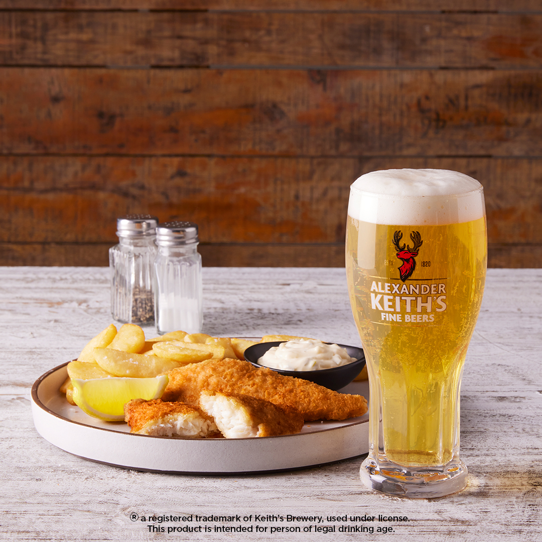 Alexander Keith’s Beer Battered Haddock