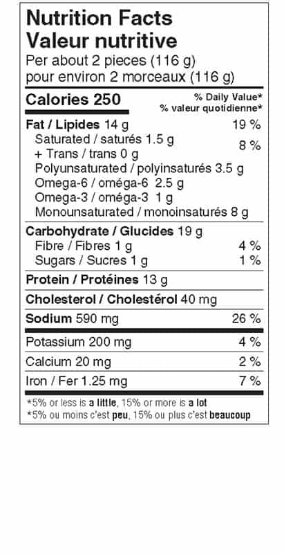 Nutrition Facts