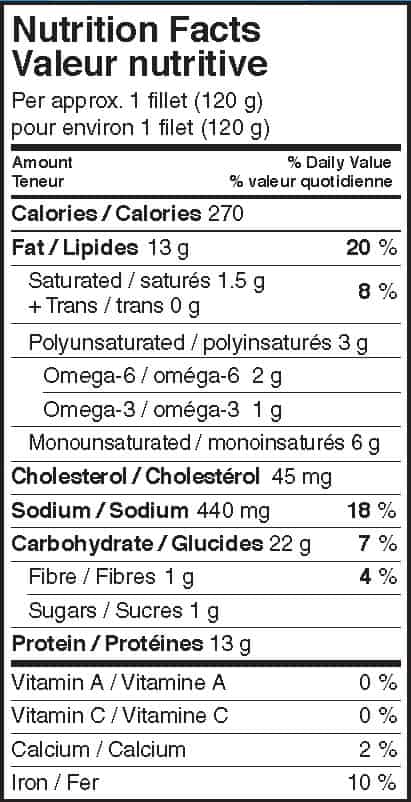 Nutrition Facts