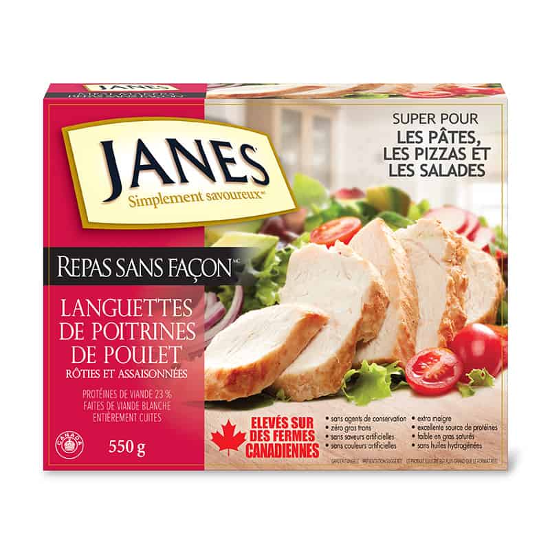 Poitrines de poulet coupées et rôties au four Repas sans façon